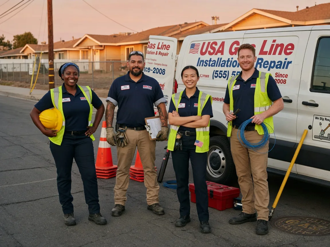 Gas Line Installation company in Okolona, AR